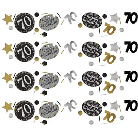 Amscan Konfetti 70 Jahre Happy Birthday
