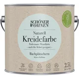 Wandfarbe Kreidefarbe Schöner Wohnen Klares Hellblau 2,5L + Farbroller-Set