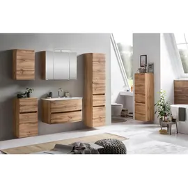 Held Held-Möbel Unterschrank Baabe Holzoptik Braun Eiche