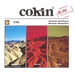 Cokin Filter A170 Pol (67 mm), Objektivfilter, Grün, Rot