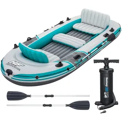 Bestway Schlauchboot Adventure Elite Komplettset | 364 x 166 x 45 cm | bis 600 kg