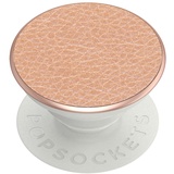 PopSockets PopGrip Premium Vegan Leather Rose Gold Handyhalterung,