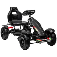Homcom Go-Kart schwarz (121x58x61 cm)