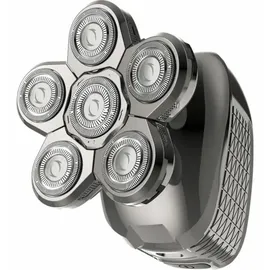 Jean-Louis David Haarrasierer JLD 360 XTREME HEAD SHAVER 6 Stücke Silber