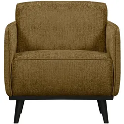 Sessel Statement aus Struktursamt, Brass