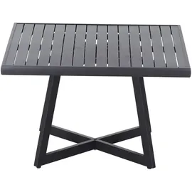 Siena Garden Alexis Gartentisch 70 x 70 x 45 cm Anthrazit