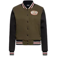 Queen Kerosin Übergangsjacke Heartbreak Garage grün XS-S