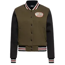 Queen Kerosin Übergangsjacke Heartbreak Garage grün XS-S