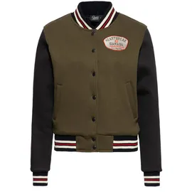 Queen Kerosin Übergangsjacke Heartbreak Garage grün XS-S