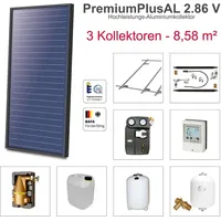 solarbayer� Solarbayer PremiumPlusAL Solarpaket 3 Ziegel Bruttofläche 8,58 m2 vertikal