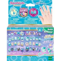 EPOCH 35009 AQUABEADS Fingernägel Nachfüllset Blau-Grün