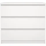VCM Naia Kommode 3 Schubladen weiß.