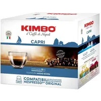KAFFEE KIMBO CAPRI - Box 100 NESPRESSO KOMPATIBLE KAPSELN 5.4g