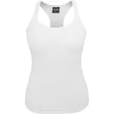 URBAN CLASSICS Jersey Tanktop Weiß S