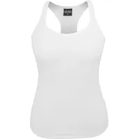 URBAN CLASSICS Jersey Tanktop Weiß S