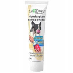 Lovi Dog Premium Snack Pastete mit Insektenproteinen - Hundepastete in der Tube, mit Leber, Insektenprotein und Vitaminen 90g (Rabatt für Stammkunden 3%)