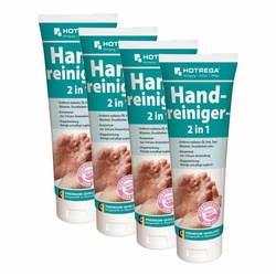 HOTREGA® Handcreme Handreiniger Handwaschpaste Waschpaste Hautpflege Handpflege 4x250ml