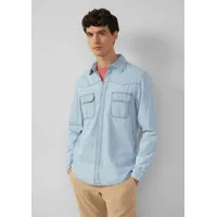 S.Oliver Hemd - blau XXL