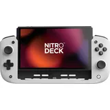 crkd Nitro Deck White Edition Controller Weiß Nintendo Switch