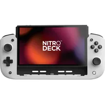 crkd Nitro Deck White Edition Controller Weiß Nintendo Switch