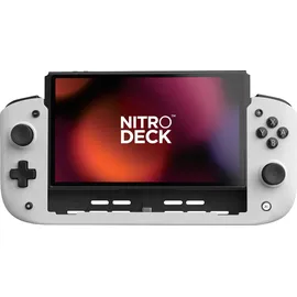crkd Nitro Deck White Edition Controller Weiß Nintendo Switch
