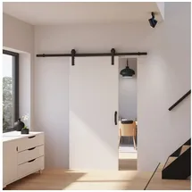 Inova Schiebetür Komplett Set Weiß 90 cm x 206,5 cm