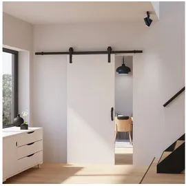 Inova Schiebetür Komplett Set Weiß 90 cm x 206,5 cm