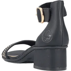 Rieker Keilsandaletten Damen Schwarz 39