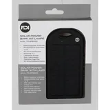 12x Solar Powerbank 4000mAh Schwarz Akku Aufladegerät Handy Smartphones Tablet