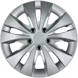 CARTREND Storm 15 Zoll 4 Stück Silber
