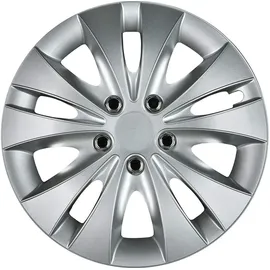 CARTREND Storm 15 Zoll 4 Stück Silber