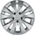 CARTREND Storm 15 Zoll 4 Stück Silber