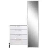 Forte Garderobe ELZZAN Weiß