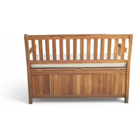 prestige home living outdoor Sitzbank 119,5 x 63 x 84 cm Braun