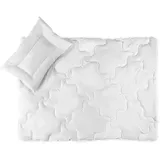 LaLoona Steppbett-Set Premium Complete 100 x 135 + 40 x 60 cm), | Weiß