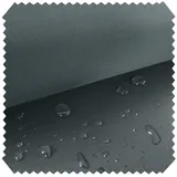 novely® Stoff OXFORD LIGHT - Outdoorstoff Wasserabweisend Polsterstoff, Wasserabweisend, Extrem reißfest, Meterware, 1 lfm grau