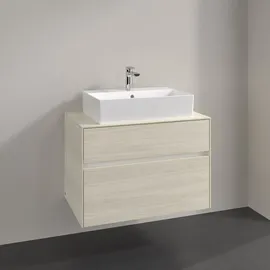 Villeroy & Boch Waschtischunterschrank 2 Auszüge 80 x 54,8 x 50 cm Eiche
