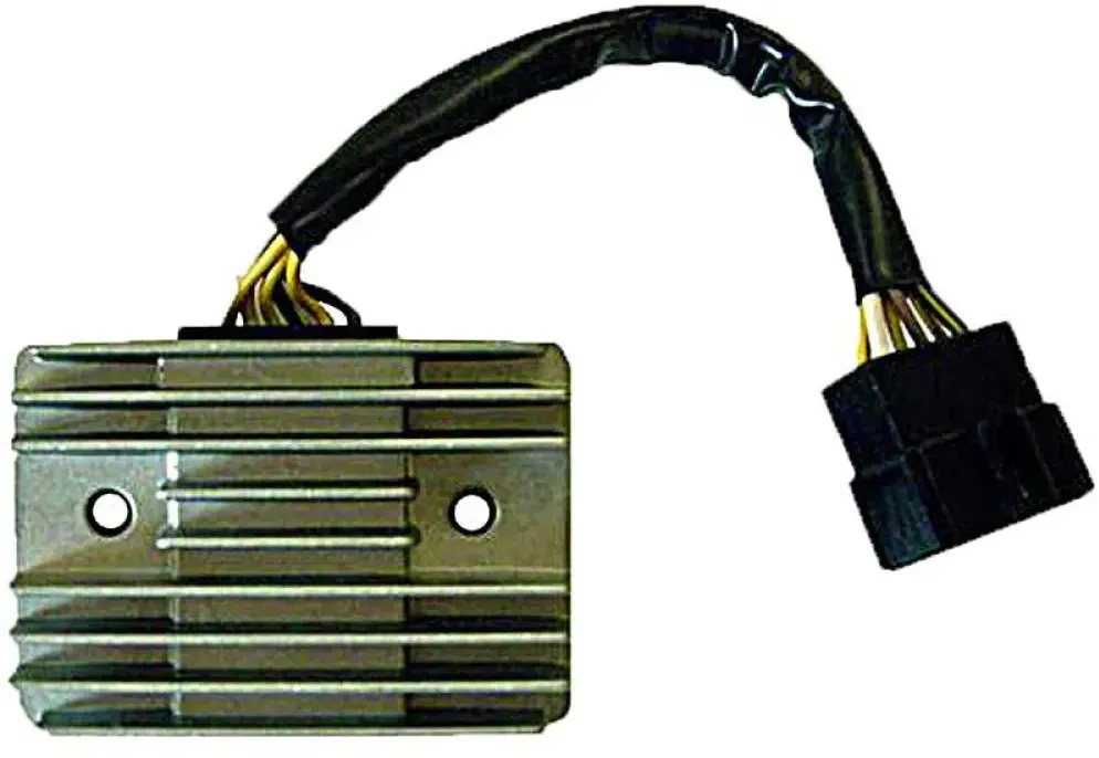 Sun Sh548a-12 12v Trifase Cc 6 Wires Sensor Regler/gleichrichter - Black - One Size