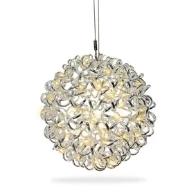 Gartenpirat Kugel 30 cm Silber