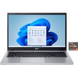 Acer Aspire 3 A315-24P-R4YP Laptop 39,6 cm (15.6") Full HD AMD RyzenTM 5 7520U 8 GB LPDDR5-SDRAM 512 GB SSD Wi-Fi 6 (802.11ax) Windows 11 Home Silber