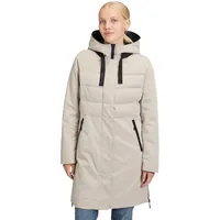 Amber & June Winterjacke Kunstdaune in beige, | Gr.: 38