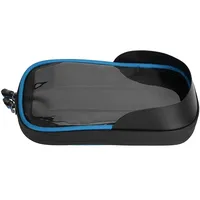 Fahrrad Handyhalterung Tasche, Wasserdicht Stabil Einfache Demontage Handy Ständer Tasche Geeignet zum Schutz von Mobiltelefonen(A Bracket-Black and Blue)
