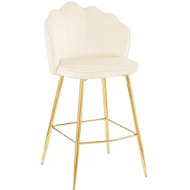 SalesFever Barhocker 2er-Set beige