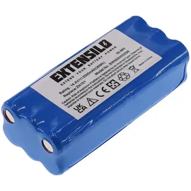 EXTENSILO Akku kompatibel mit Dirt Devil Spider 2.0 M612 Staubsauger (2500 mAh, 14,4 V, NiMH) - EXTENSILO