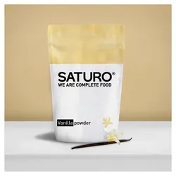 Saturo Trinkmahlzeit Vanille | Vegane Trinknahrung| Astronautenkost mit Protein & Nährstoffen 1430 g