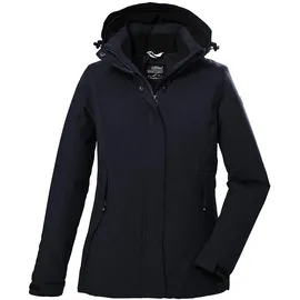 KILLTEC Damen Funktionsjacke/Outdoorjacke mit abzippbarer Kapuze KOW 37 WMN JCKT, dunkelnavy, 40,