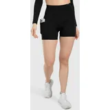 SMILODOX Damen Shorts Josie Schwarz