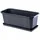 Kadax Blumenkasten 40 x 17 x 15 cm Anthrazit