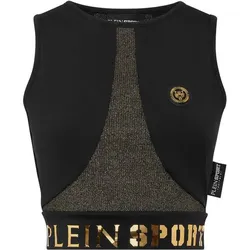 PLEIN SPORT Damen BH STATEMENT, Schwarz, XS