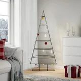 vidaXL Metall-Weihnachtsbaum für Dekorationen 150 cm